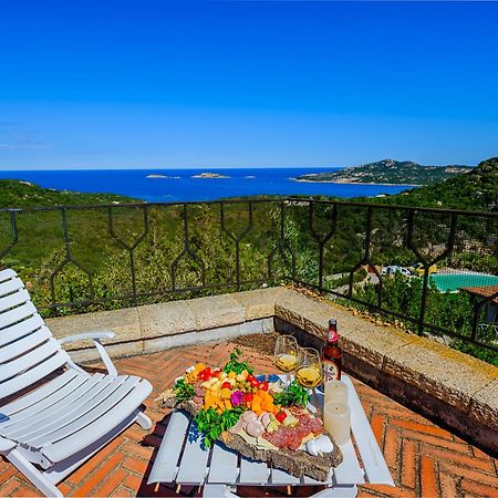 Sardinia Family Villas - Villa Carmen With Sea View And Pool Porto Cervo Bagian luar foto