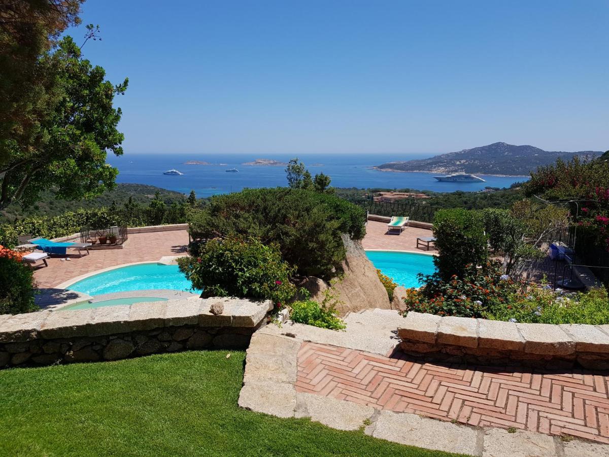 Sardinia Family Villas - Villa Carmen With Sea View And Pool Porto Cervo Bagian luar foto