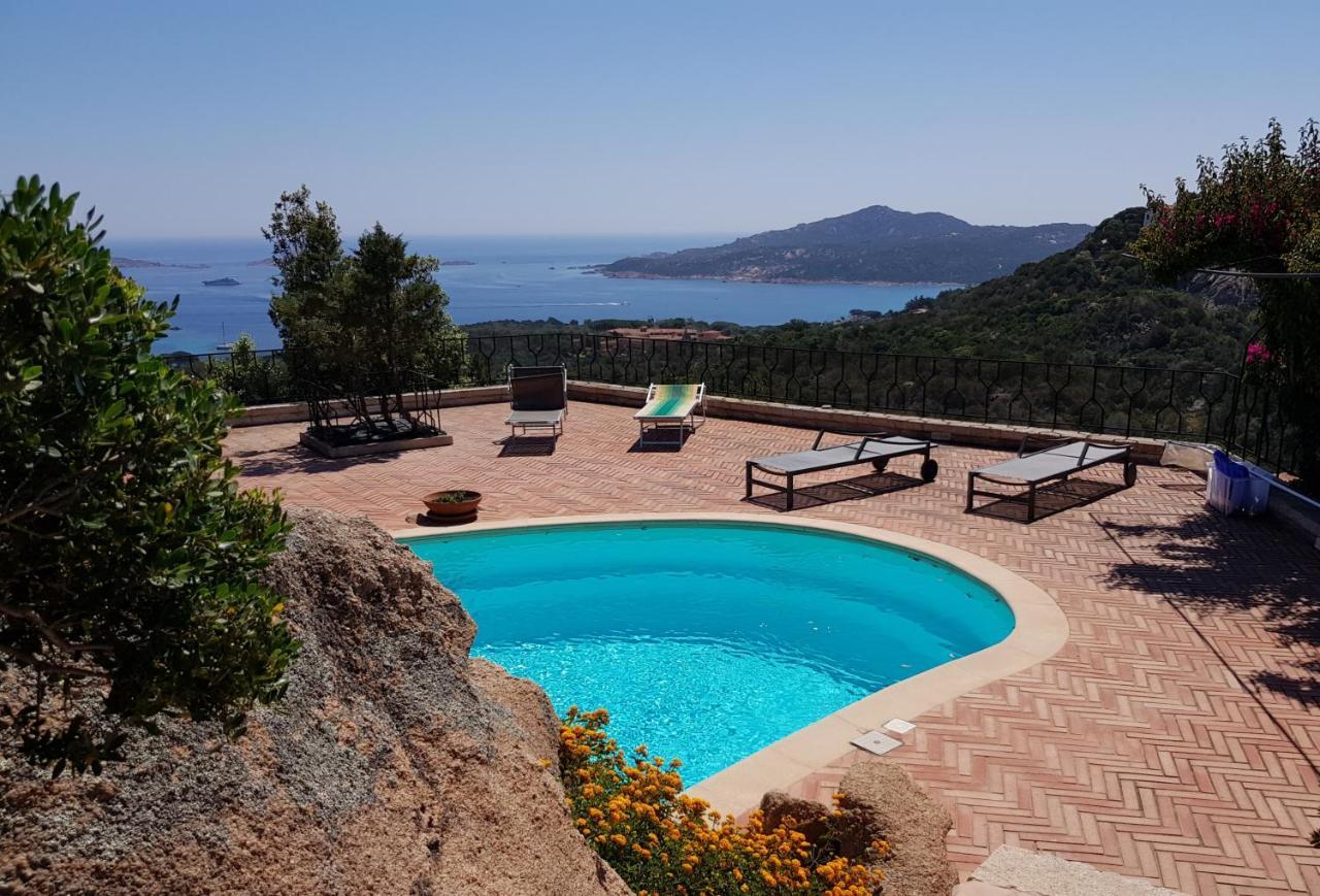 Sardinia Family Villas - Villa Carmen With Sea View And Pool Porto Cervo Bagian luar foto