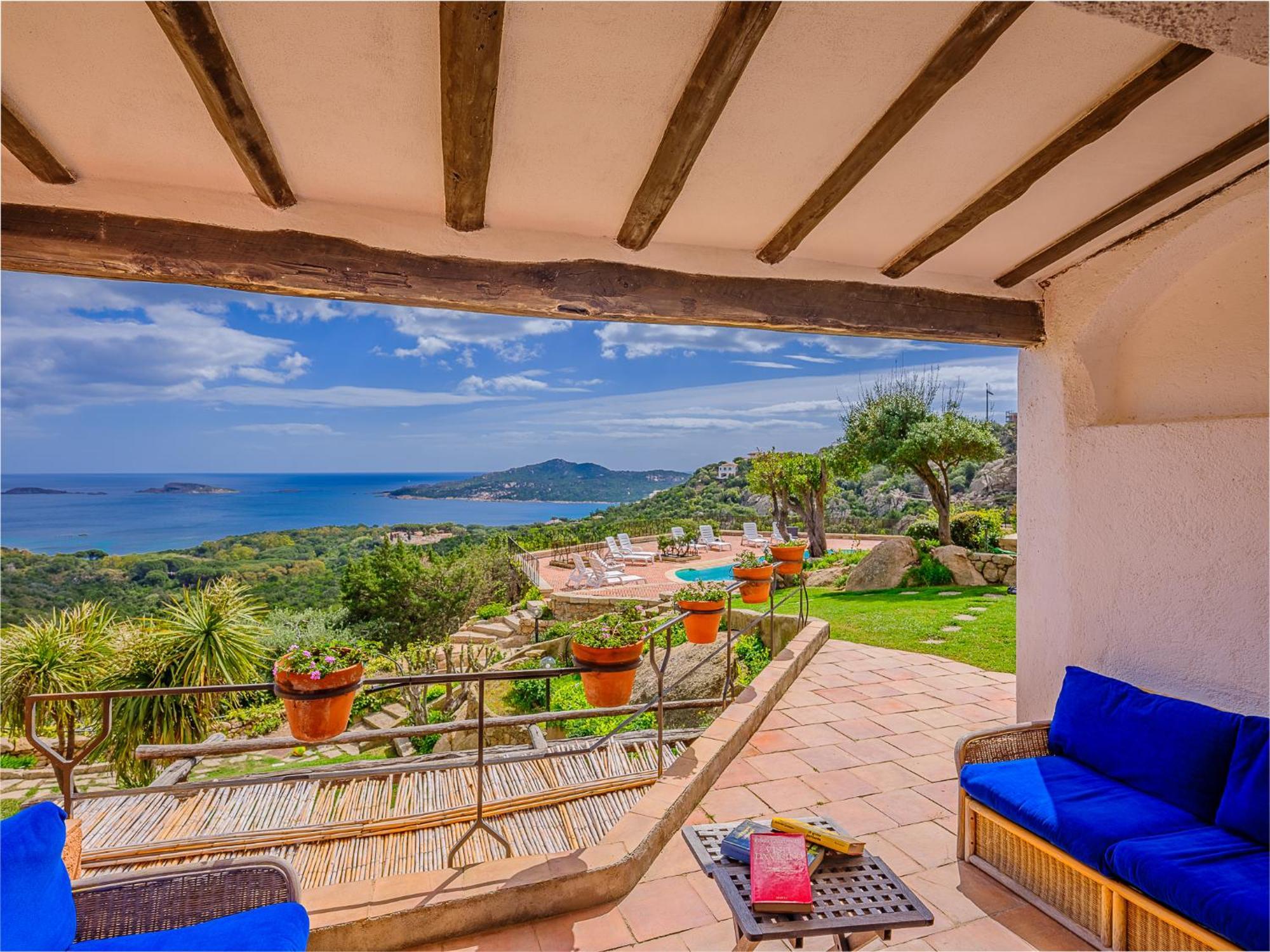 Sardinia Family Villas - Villa Carmen With Sea View And Pool Porto Cervo Bagian luar foto